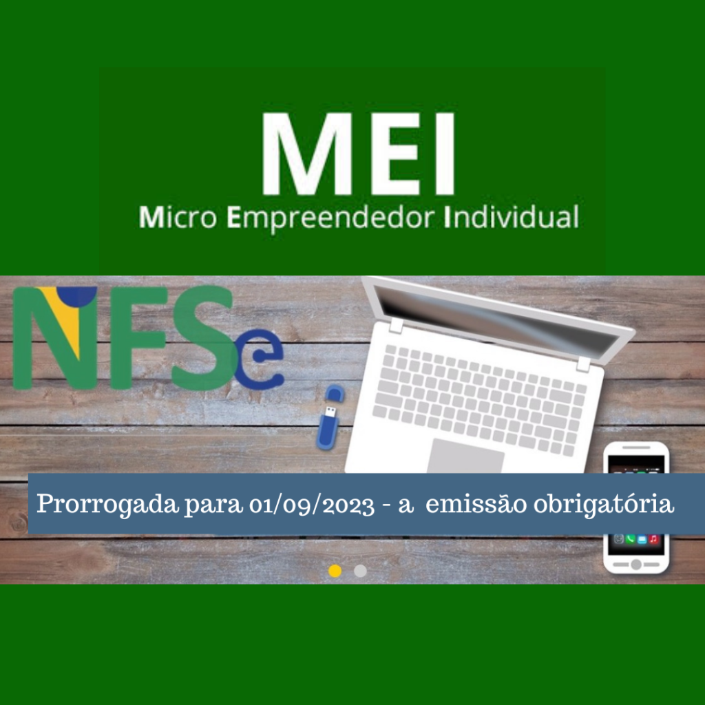 Aviso importante para os Microempreendedores Individuais (MEI): a partir de  1º de setembro de 2023, notas ficais serão emitidas apenas pelo portal do  Governo Federal – Extrema MG